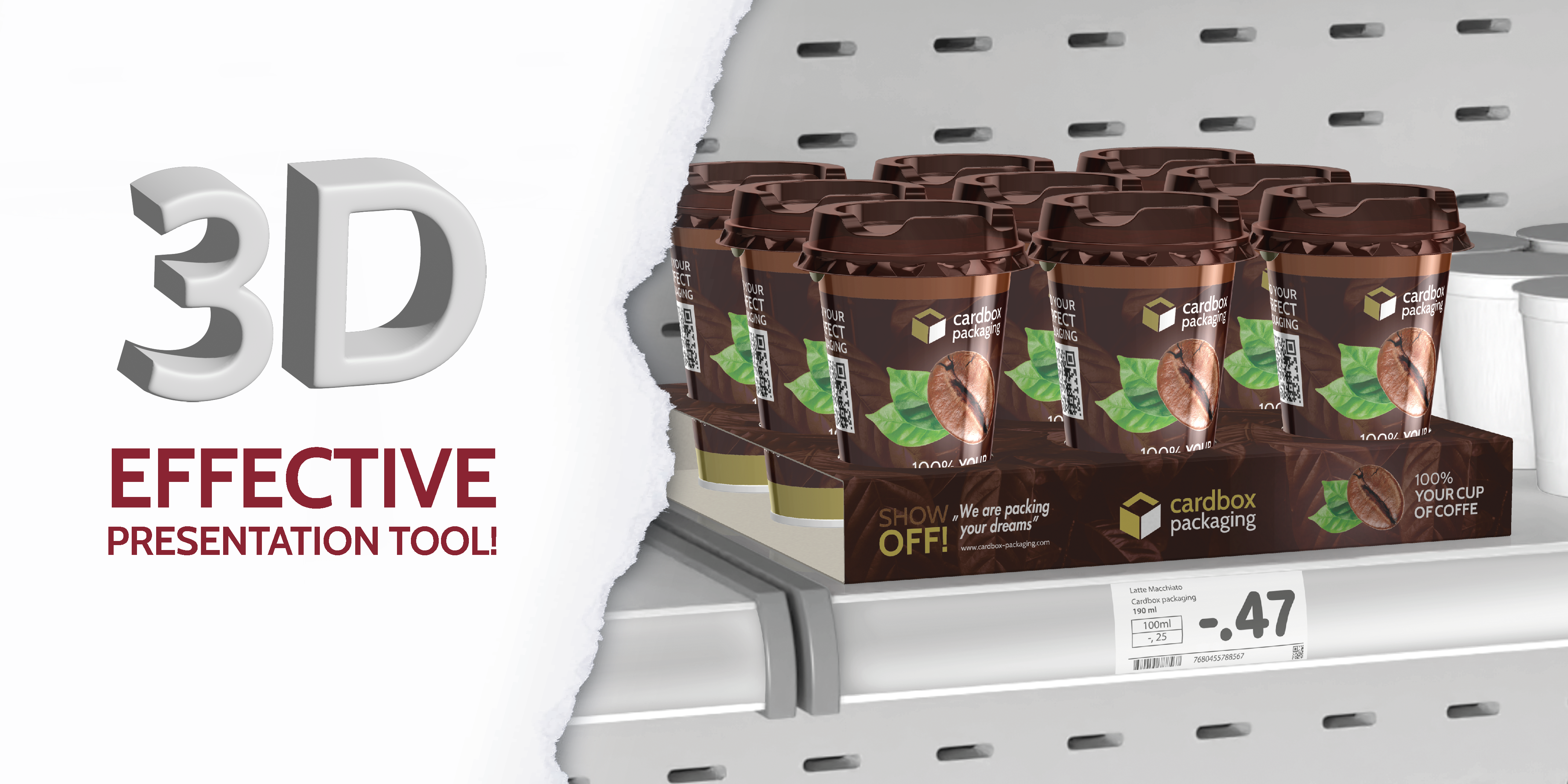Cardbox Packaging offers 3D design services